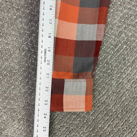 Outdoor Research Womens Feedback Flannel Hoody Shirt Jacket Shacket Small Plaid - Picture 14 of 14